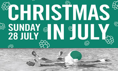Christmas in July at Hophaus